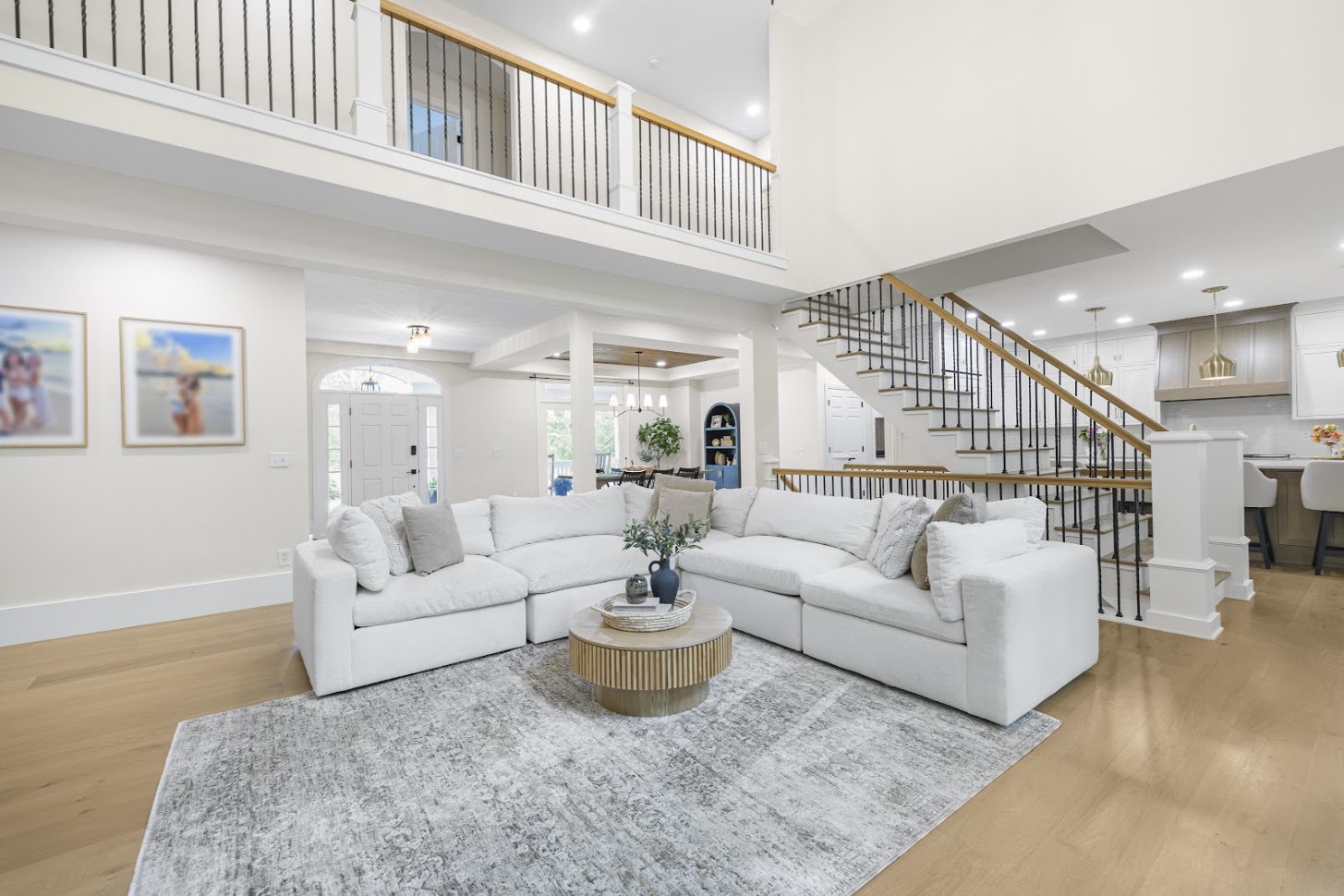 Professional painters refreshing a Columbus home